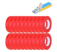 Pianta da Giardino con graffette a Nastro, Compatibile Lo Strumento for Rami di Verdure, UVA, Pomodoro, Cetriolo, Pepe(20xRed Tapes Nails)