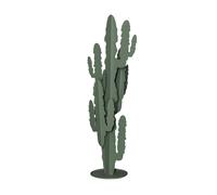 Pianta decorativa IN Ferro CACTUS grande in metallo, diametro 40xh100 cm, Verde Salvia verde salvia