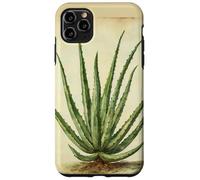 Pianta dell'illustrazione scientifica dell'annata dell'aloe Custodia per iPhone 11 Pro Max