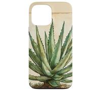 Pianta dell'illustrazione scientifica dell'annata dell'aloe Custodia per iPhone 13 Pro Max