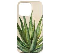 Pianta dell'illustrazione scientifica dell'annata dell'aloe Custodia per iPhone 15 Pro Max