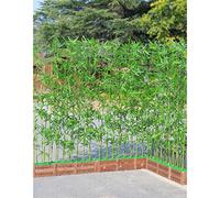 Pianta di bambù artificiale, recinzione autoportante per la privacy, per terrazza, giardino, cortile, decorazione perfetta per la casa e il giardino
