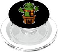 Pianta di cactus del mago di abbraccio gratuita in vaso di corrispondenza di Halloween PopSockets PopGrip per MagSafe