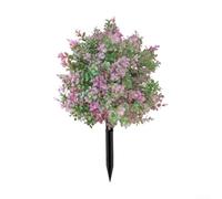 Pianta di eucalipto artificiale, resistente alle intemperie, decorazione da giardino per patio, balcone, inserto da pavimento finto da 48 cm