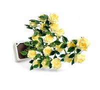 Pianta di Miniatura per Casa delle, Giallo (20 piccole rose) | Assemblaggio fisso, Mini Pianta Casa Bambole, Per allestimenti giocattolo, Per Appassionati di gioco