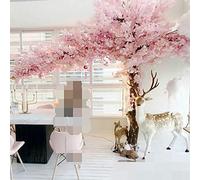 Pianta di simulazione giapponese artificiale fiore di ciliegio alberi che desiderano albero di pesca fiore di seta finta per camera da letto per la camera da letto decorazione per matrimoni fai -da
