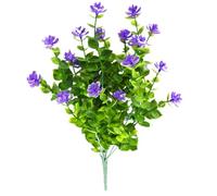 Pianta di simulazione pianta verde recinzione fiore eucalipto composizione floreale corallo fiori artificiali durability