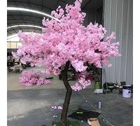 Pianta di simulazione rosa pianta giapponese fiore di ciliegio artificiale albero falso crittografico sakura fiori che desiderano albero pesca fiori di seta fiore decorazione del centro commerciale