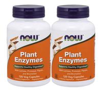 Pianta Enzimi 2X120/1X240 Vcaps NOW Foods Bromelina 5000 FCC PU / Pappain/