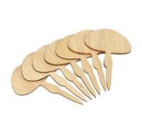 Pianta Etichette,40pz Bambù Forma per Esterna Interna Giardino