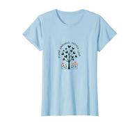 Pianta gentilezza, raccogli L'Amore: Albero ispiratore Maglietta, Donna, Celeste, S