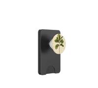 Pianta illustrazione scientifica vintage fico foglia violino PopSockets PopWallet per MagSafe