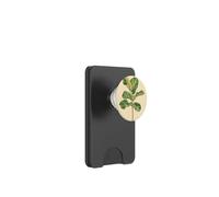 Pianta illustrazione scientifica vintage fico foglia violino PopSockets PopWallet per MagSafe
