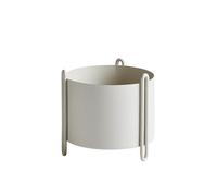 Pianta in Vaso Woud con Piedistallo, Piccolo , Grigio