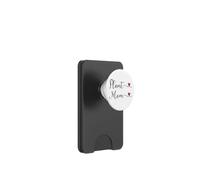 Pianta mamma cuore carino scritto a mano tipografia regalo PopSockets PopWallet per MagSafe