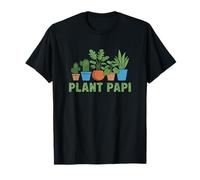 Pianta Papi Papi Padre Giardiniere Giardinaggio Festa del papà Maglietta