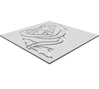 Pianta Piranha Modello Decorazione Display Collezione Gaming Stampato 3D