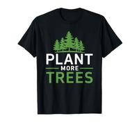 Pianta più alberi Giornata della Terra Felice Arbor Day Pianta Alberi Maglietta