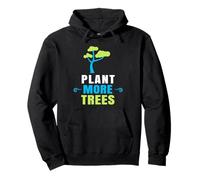 Pianta più alberi pianta più alberi naturale clima terra Felpa con Cappuccio
