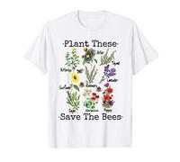 Pianta questi fiori gialli della natura delle donne della Maglietta