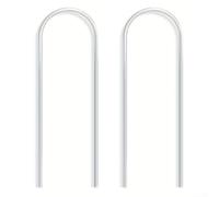 Pianta rampicante a forma di U con struttura in acrilico per piante rampicanti da interni e fiori edera glicine supporto per giardino trasparente Monstera 41x