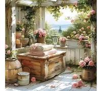 Pianta Roseto 300 Pezzi Puzzle, 300 pezzi puzzle Classico per adulti, Fai Da Te Giochi Educativo e Giocattoli Sfida, Intrattenimento Creativo, Puzzle Impossible