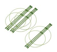 Pianta Supporto Gabbia con Rivestimento 30cm,Verde 3pz