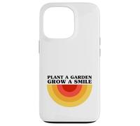 Pianta un giardino Fai crescere un sorriso (Retro Graphic) Custodia per iPhone 13 Pro