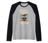 Pianta Un Seme Leggi Maglia con Maniche Raglan