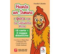 Pianta un semino e gioca con la Gallinella Rossa. Ediz. illustrata. Con 16...