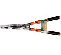Piantallegra - Cesoia tagliasiepi con Manici allungabili Forbice Telescopica Braccio Regolabile di Acciaio anodizzato S50C Estensione 66-86 cm