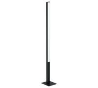 Piantana a led smart rgb design moderno nero per soggiorno studio GL0005