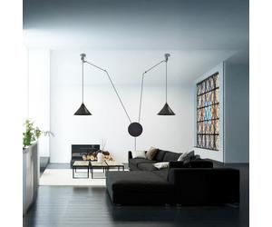 Piantana a Sospensione ABRAMO 2 BLACK