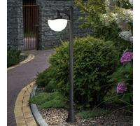 Piantana Alluminio Lampada per Esterni Balcone Illuminazione Lanterna Antracite [EEK: Non valutato]