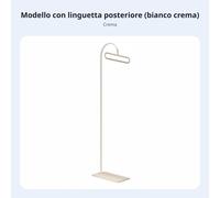 Piantana Appendiabiti Multi-Gancio Attaccapanni da Terra Base Stabloe per