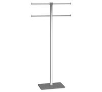 Piantana asciugamani 4 bracci colore cromo lucido - grigio Gedy Rainbow RA31-08