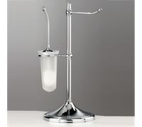 Piantana bassa WC multifunzione stile moderno in ottone cromato ondina