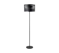 Piantana Contemporanea Cremella Acciaio Nero 1 Luce E27