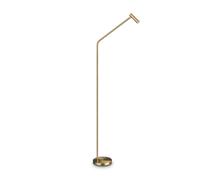 IDEAL LUX Piantana contemporanea Easy metallo ottone LED integrato 3,5W 3000K IP20