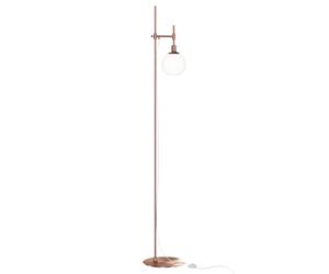 Piantana Contemporanea Erich Struttura In Metallo Oro Rosa 1 Luce
