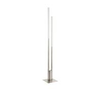 Piantana Contemporanea Fraioli-Z Alluminio Nichel Satinato 2 Luci Led 17W [EEK: A++]