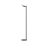 Piantana Contemporanea Mood Metallo Nero Vetro Bianco 6 Luci Gx53 [EEK: A++]