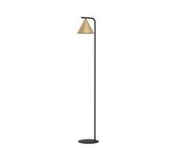 Piantana Contemporanea Narices 1 Luce Acciaio Nero