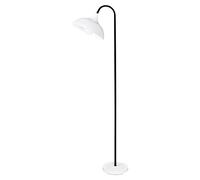 Piantana Contemporanea Swan Metallo Nero Acrilico 1 Luce E27 [EEK: A++]