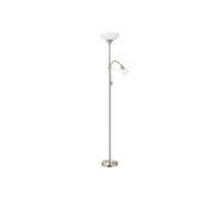 Piantana Contemporanea Up 2 2 Luci Acciaio Grigio