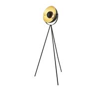 Piantana Contemporaneo Blink Acciaio Nero Cromo 1 Luce E27 [EEK: A++]