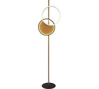 Searchlight Piantana LED Curio, aspetto legno Searchlight