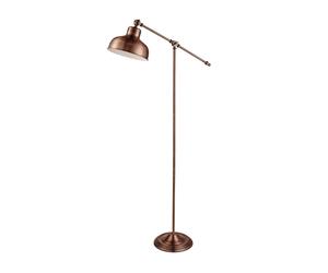 Piantana Contemporaneo Macbeth Acciaio Rame 1 Luce E27 [EEK: A++]