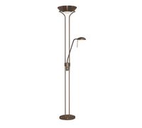 Piantana Contemporaneo Mother Child Acciaio Adjustable Vetro 1 Luce R7S