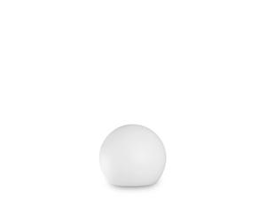 Piantana Contemporaneo Sole Acrilico Bianco 1 Luce E27 60W Ip65